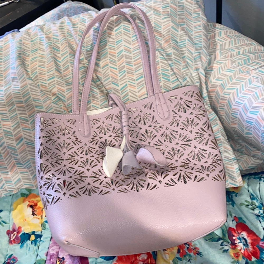 Faux leather bag